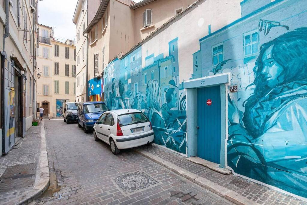 Ferienwohnung Cosy Appart Lumineux Coeur Panier/Joliette Marseilles Exterior foto